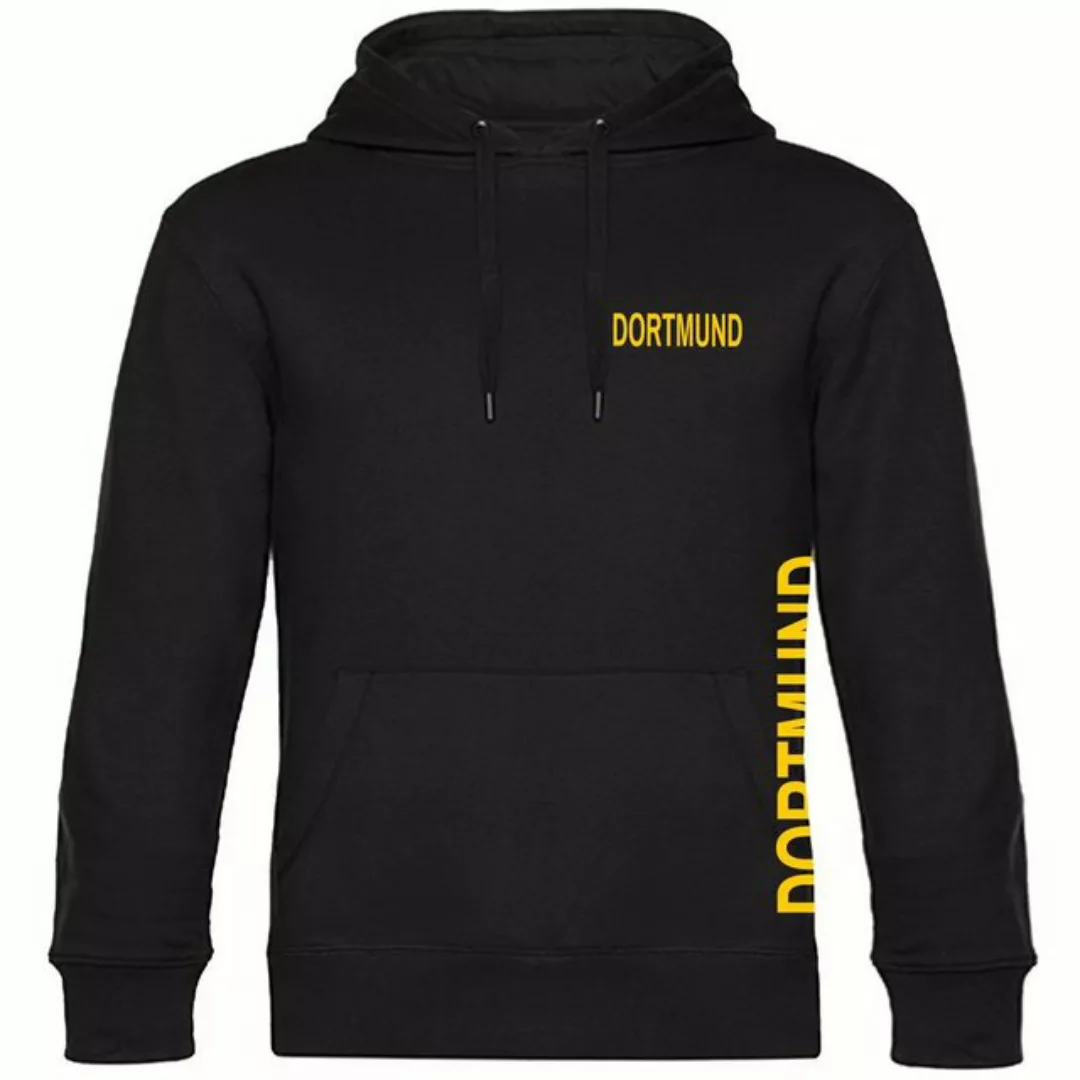 multifanshop Kapuzensweatshirt Dortmund - Brust & Seite - Pullover günstig online kaufen