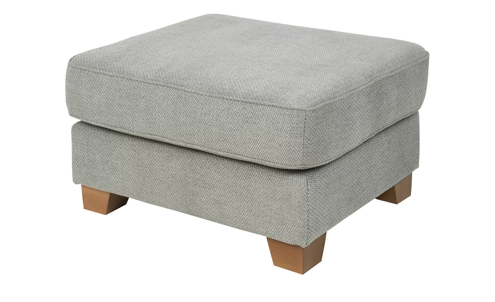 SOHO Hocker  Franka ¦ grau ¦ Maße (cm): B: 75 H: 42 T: 62 Polstermöbel > Ho günstig online kaufen