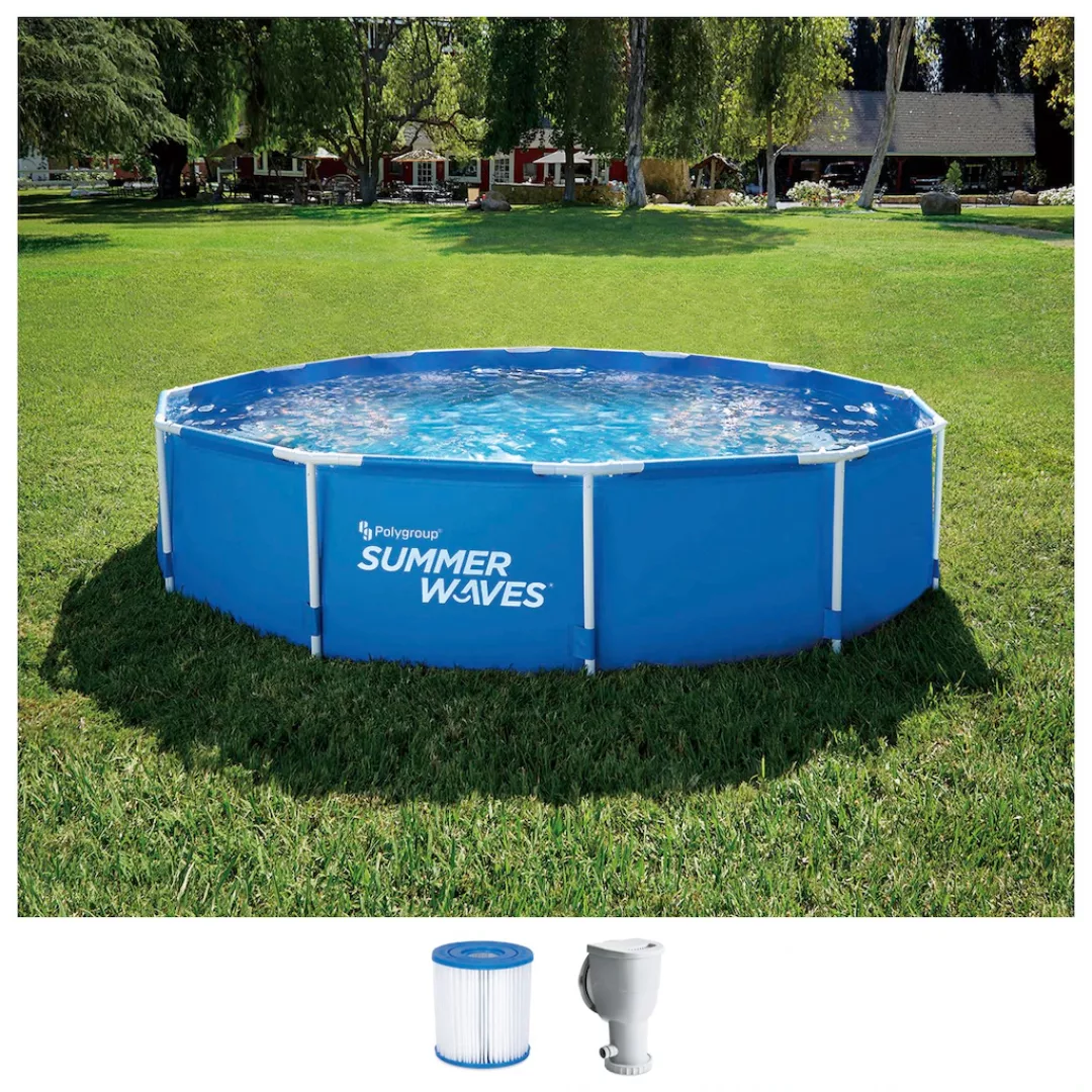 SummerWaves Framepool "Active", (Set, 3 tlg.), ØxH: 366x76 cm günstig online kaufen