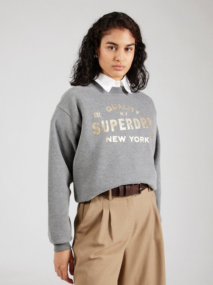 Superdry Sweatshirt Luxe (1-tlg) Plain/ohne Details günstig online kaufen