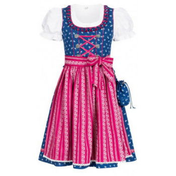 Nübler  Kurze Kleider Dirndl für Damen in blau günstig online kaufen
