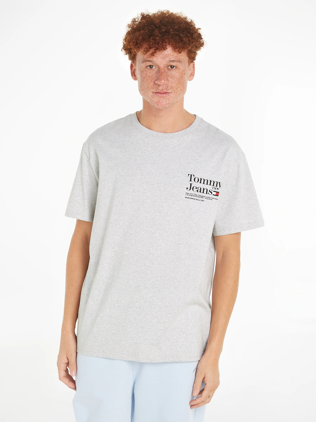 Tommy Jeans T-Shirt "TJM REG MODERN TOMMY TM TEE", mit großem Aufdruck auf günstig online kaufen