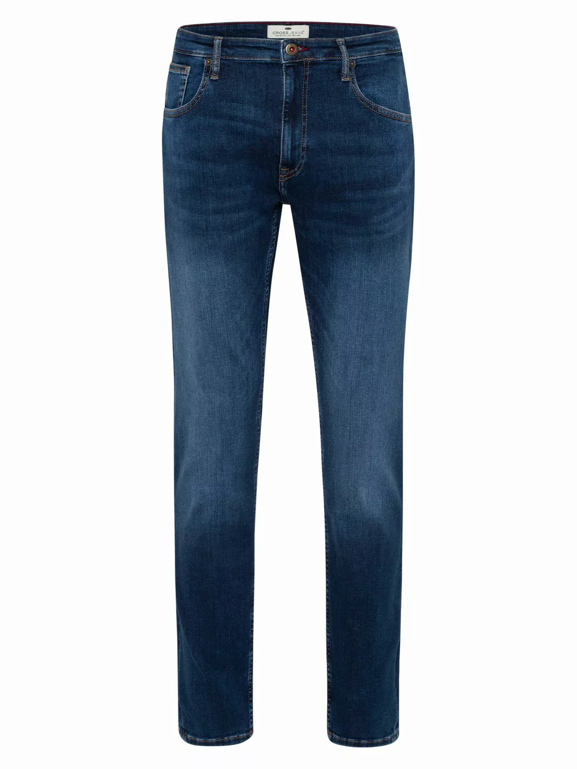 Cross Jeans Herren Jeans DAMIEN - Slim Fit - Blau - Blue günstig online kaufen