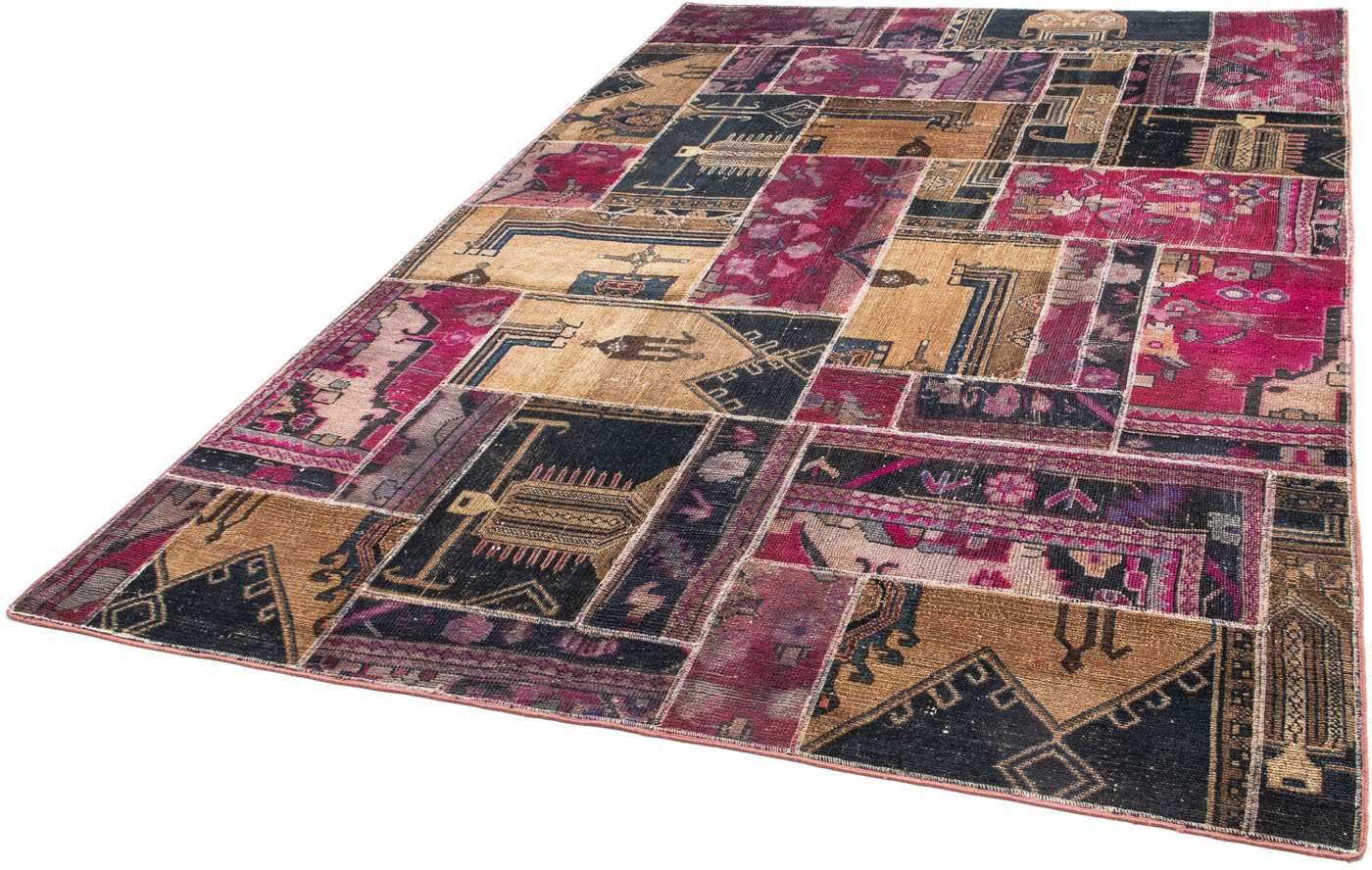 morgenland Teppich »Patchwork - 244 x 164 cm - mehrfarbig«, rechteckig, Woh günstig online kaufen