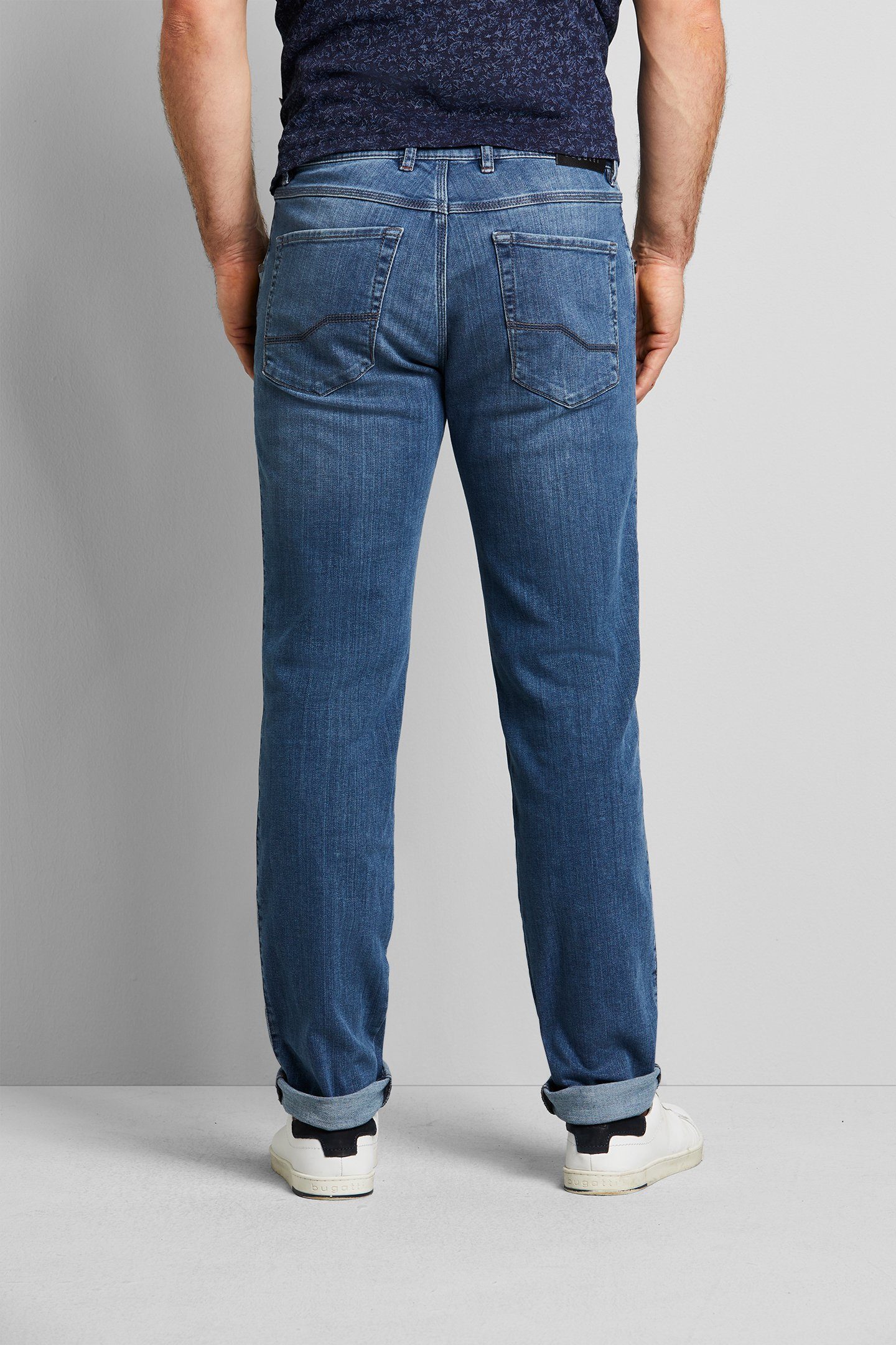 bugatti 5-Pocket-Jeans, mit Power Stretch günstig online kaufen