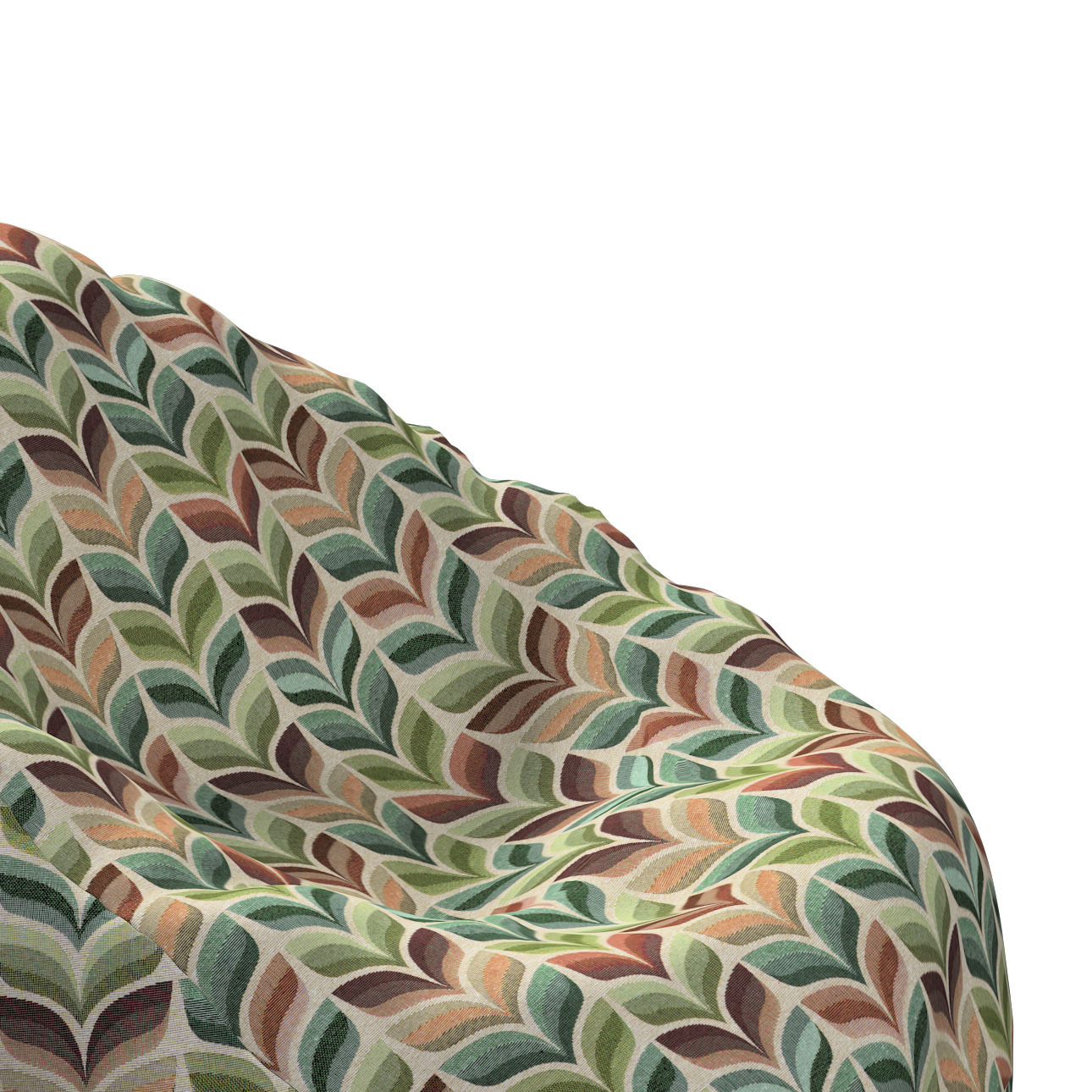 Sitzsack, grün- beige, Ø50 x 85 cm, Intenso Premium (144-17) günstig online kaufen