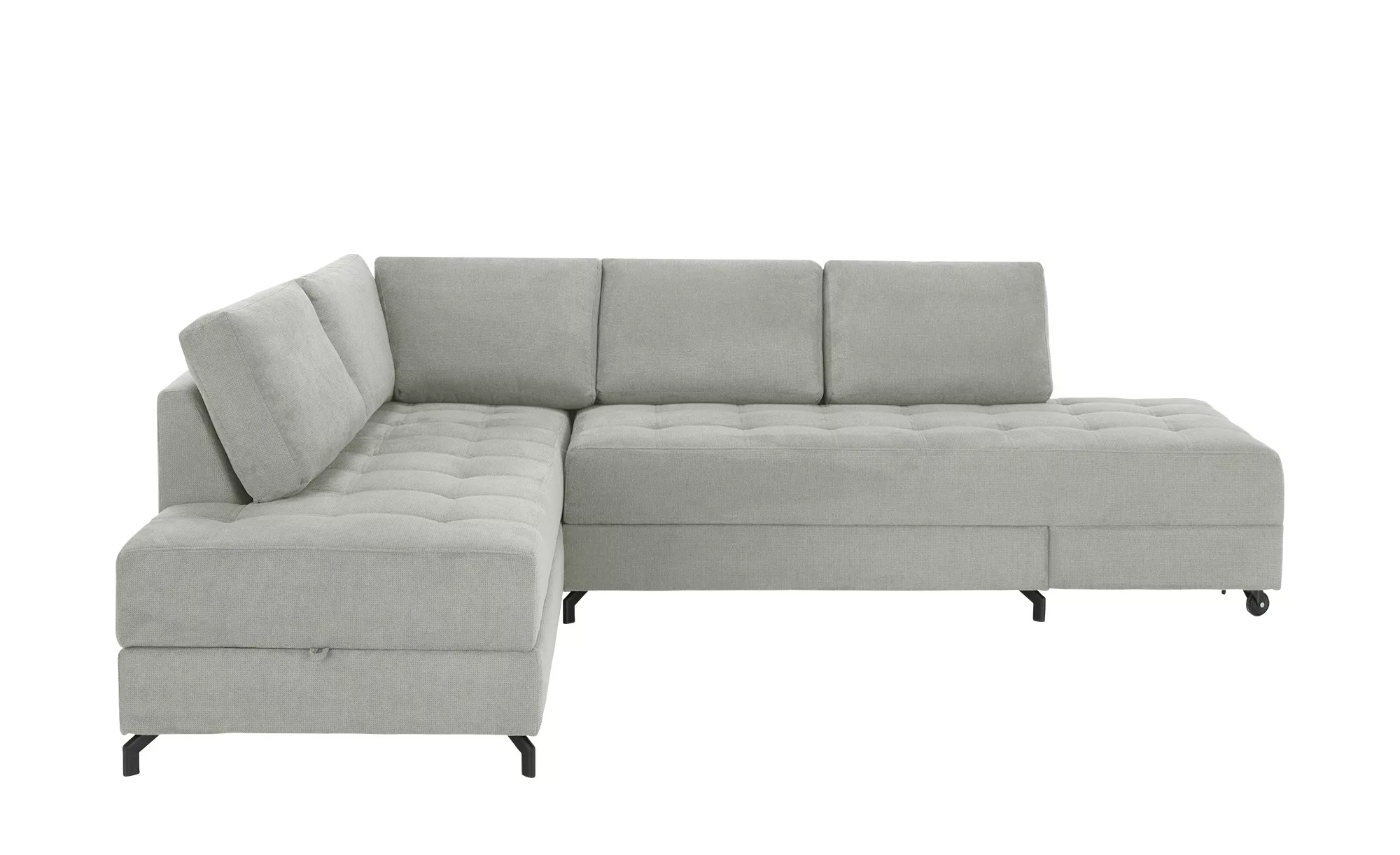 smart Ecksofa  Carla ¦ grau ¦ Maße (cm): B: 291 H: 88 T: 222 Polstermöbel > günstig online kaufen