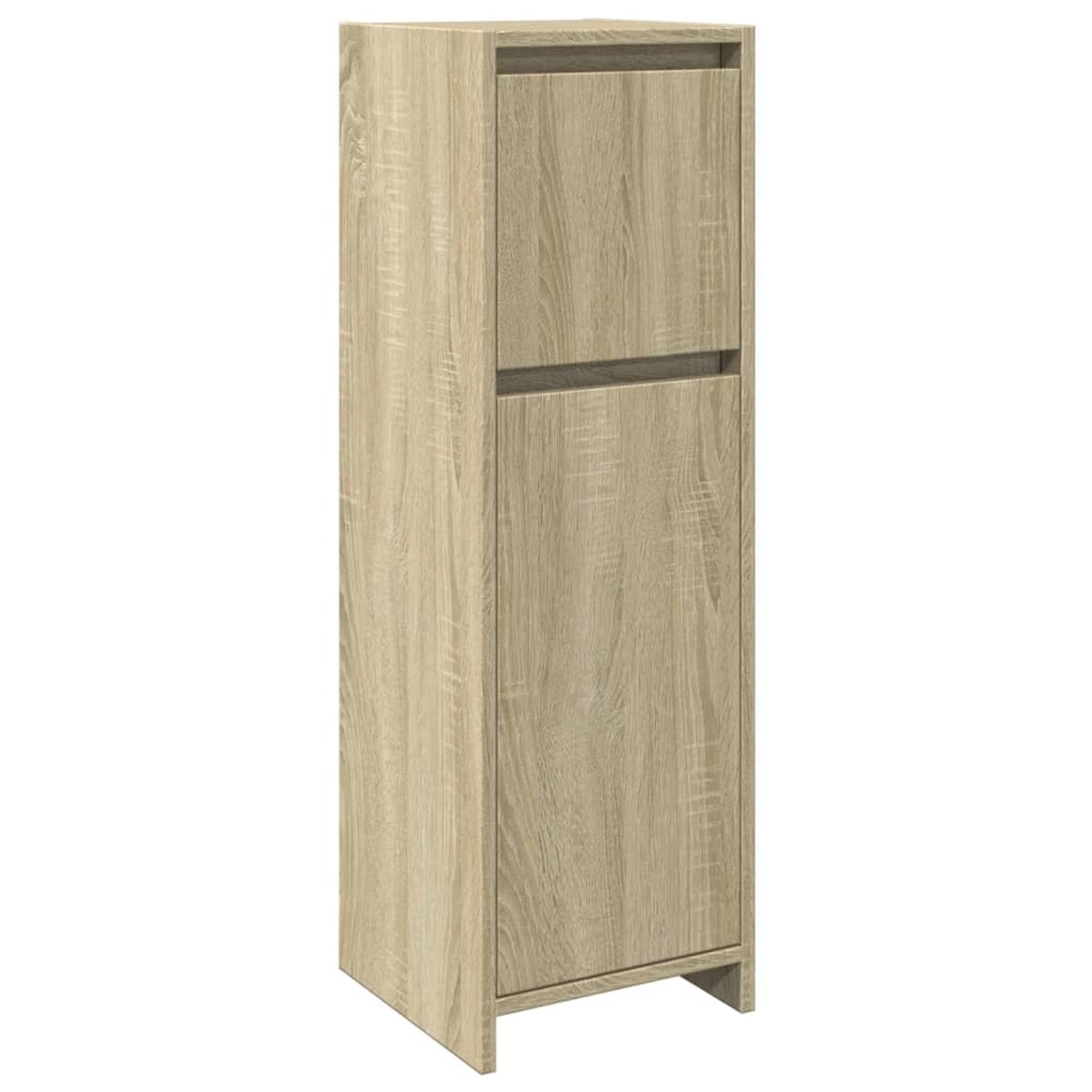 vidaXL Badezimmerschrank Sonoma-Eiche 30x30x95 cm Holzwerkstoff Modell 4 günstig online kaufen