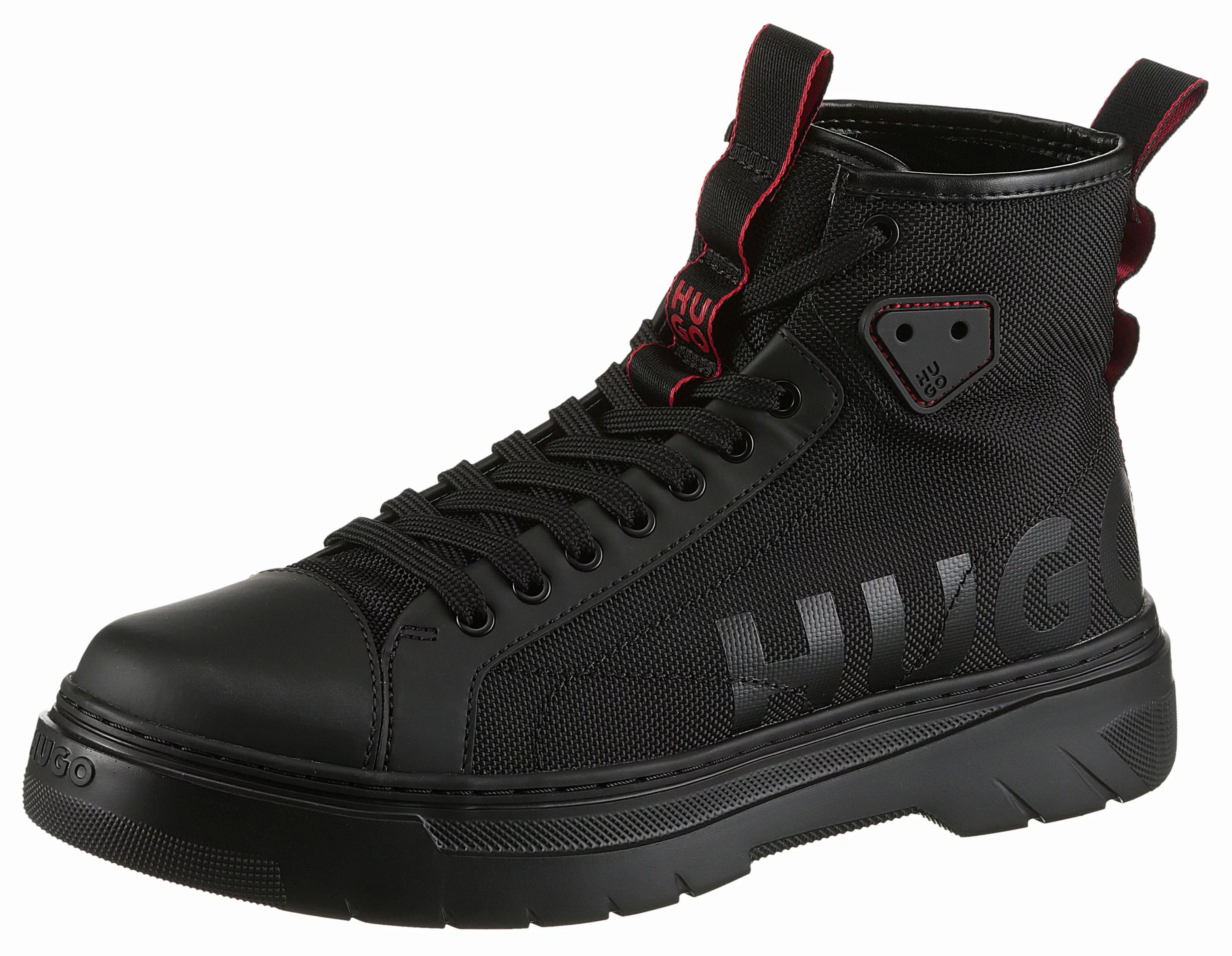 HUGO Urian hito Schnürboots Schnürstiefelette, Workerboots günstig online kaufen