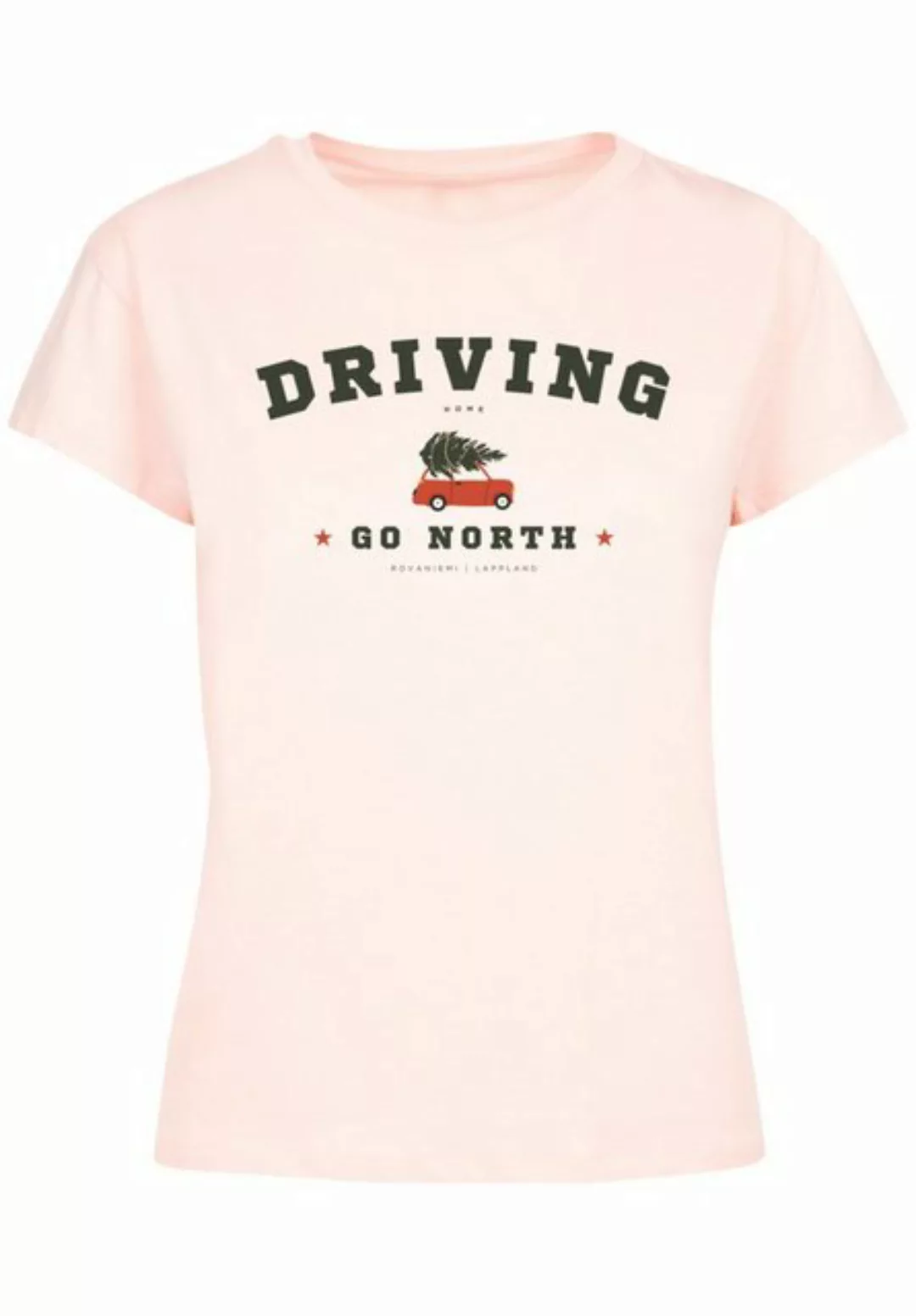 F4NT4STIC T-Shirt "Driving Home Weihnachten", Weihnachten, Geschenk, Logo günstig online kaufen