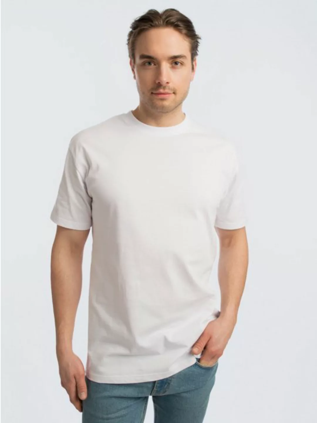 HONEST BASICS Rundhalsshirt aus OCS und GRS zertifizierter Bio-Baumwolle günstig online kaufen