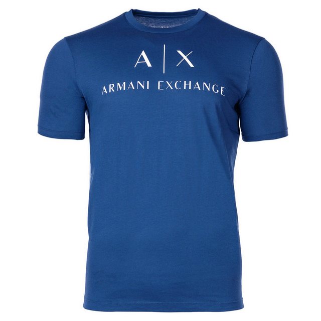 ARMANI EXCHANGE T-Shirt Herren T-Shirt - Schriftzug, Rundhals, Cotton günstig online kaufen