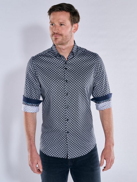 ENGBERS GERMANY Langarmhemd Langarm-Hemd slim fit günstig online kaufen