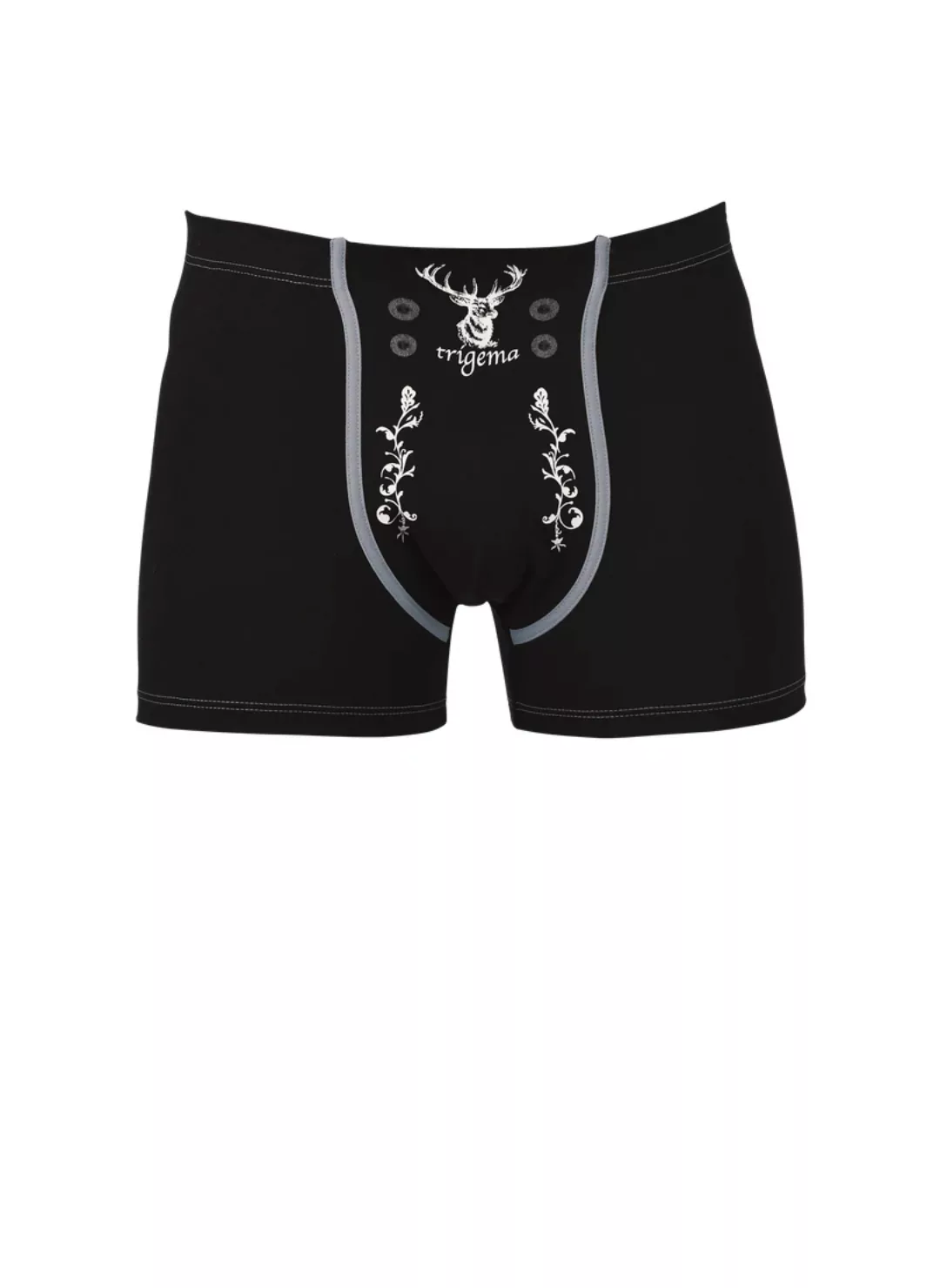 Trigema Boxer "TRIGEMA Pants mit Hirsch", (1 St.) günstig online kaufen