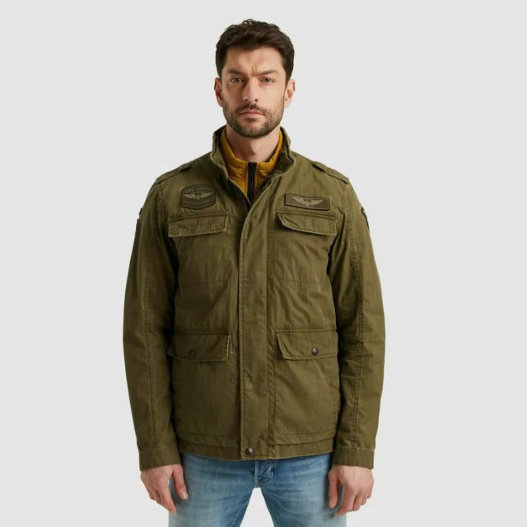 PME LEGEND Canvasjacke mit aufgesetzten 2- Wegetaschen günstig online kaufen