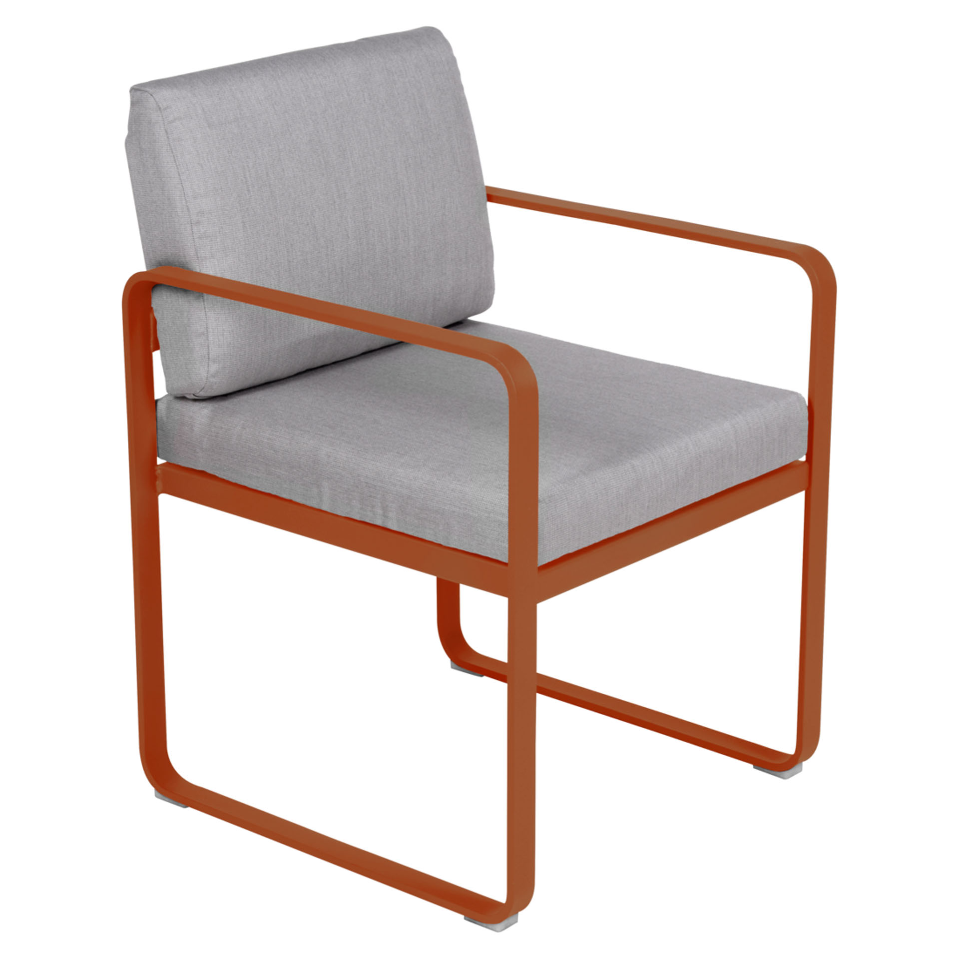 Bellevie Sessel Outdoor E2 Kandierte Orange 79 Flanellgrau günstig online kaufen