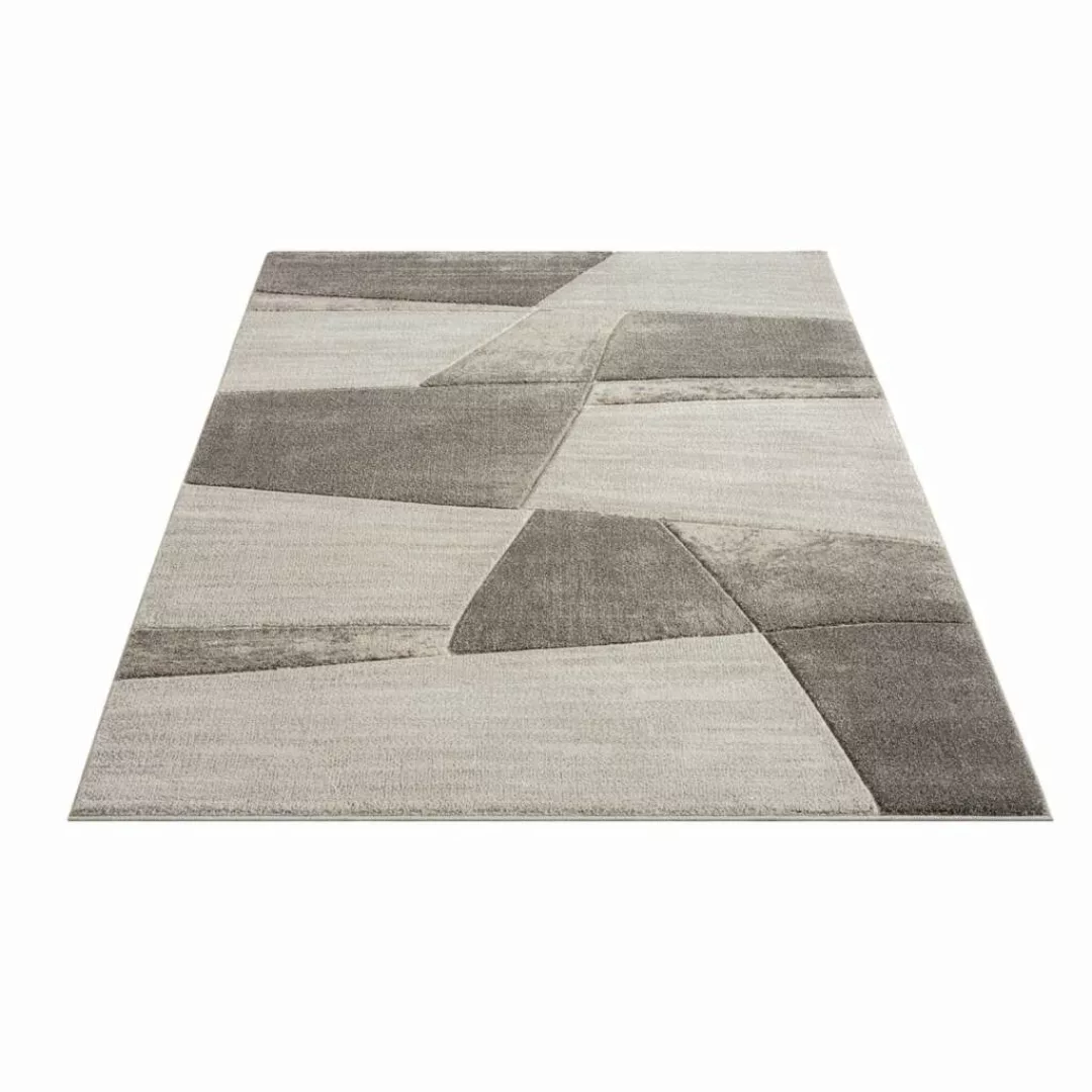 Carpet City Teppich »BONITO 9053«, rechteckig, Flachflor, Hochtief-Muster günstig online kaufen