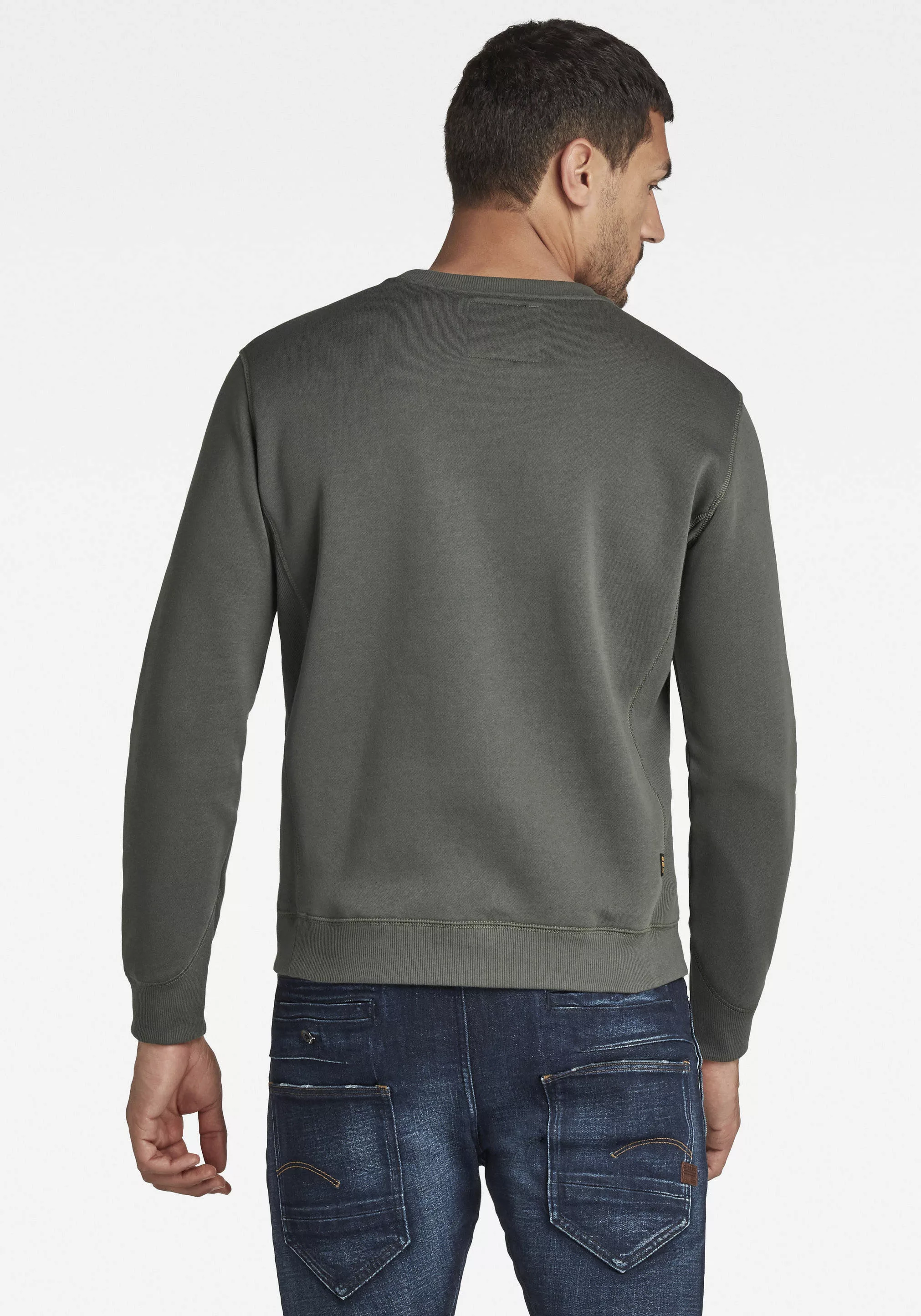 G-STAR RAW Herren Sweater - Premium Core, Rundhals, Sweatshirt, Pullover, L günstig online kaufen