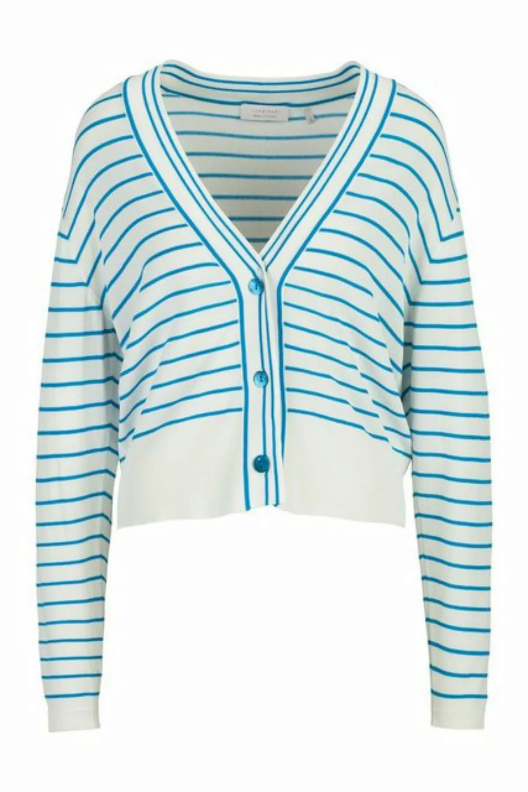 Rich & Royal Cardigan striped v-neck cardigan günstig online kaufen