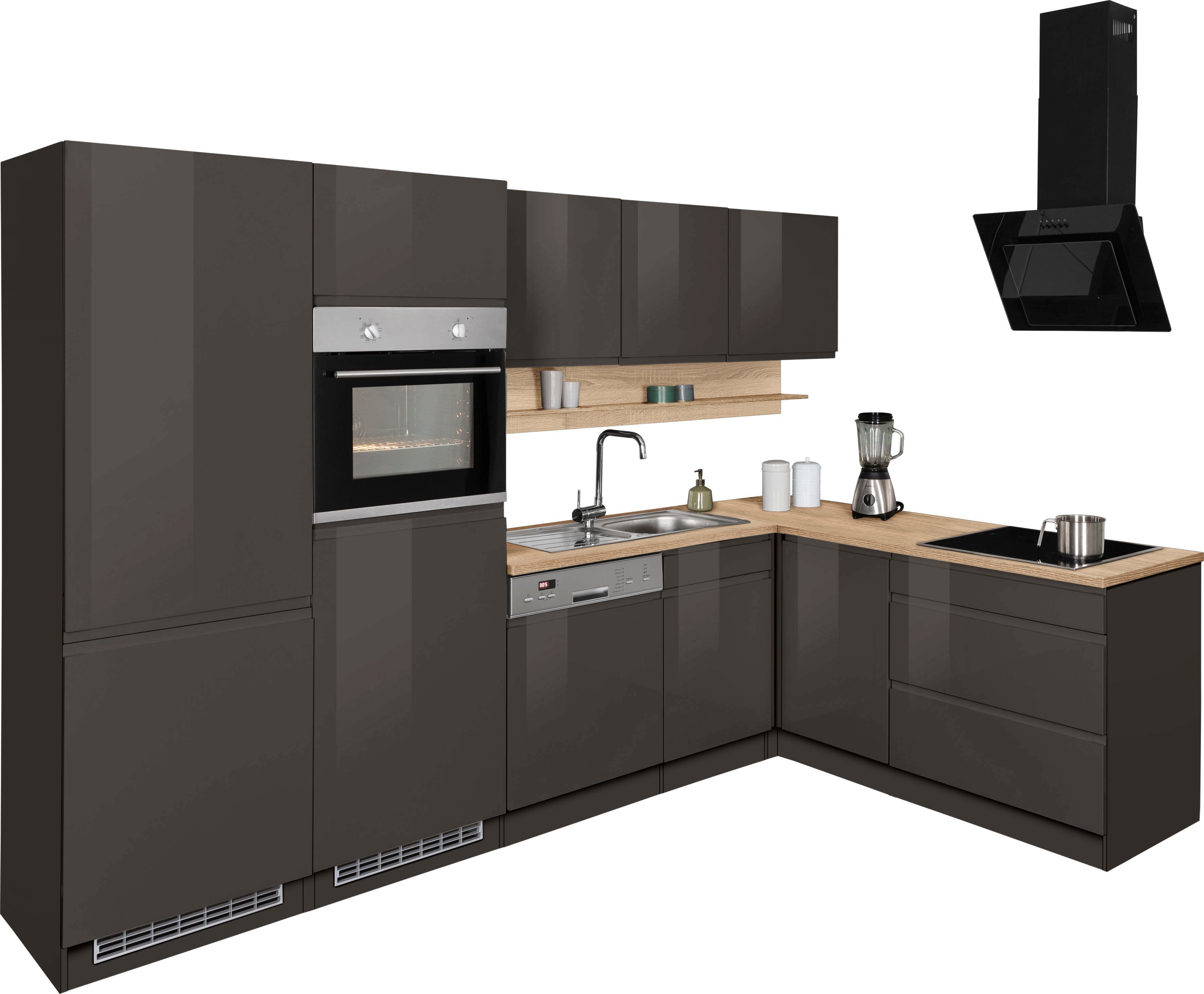 KOCHSTATION Winkelküche "KS-Virginia", Stellbreite 290/180 cm, ohne E-Gerät günstig online kaufen
