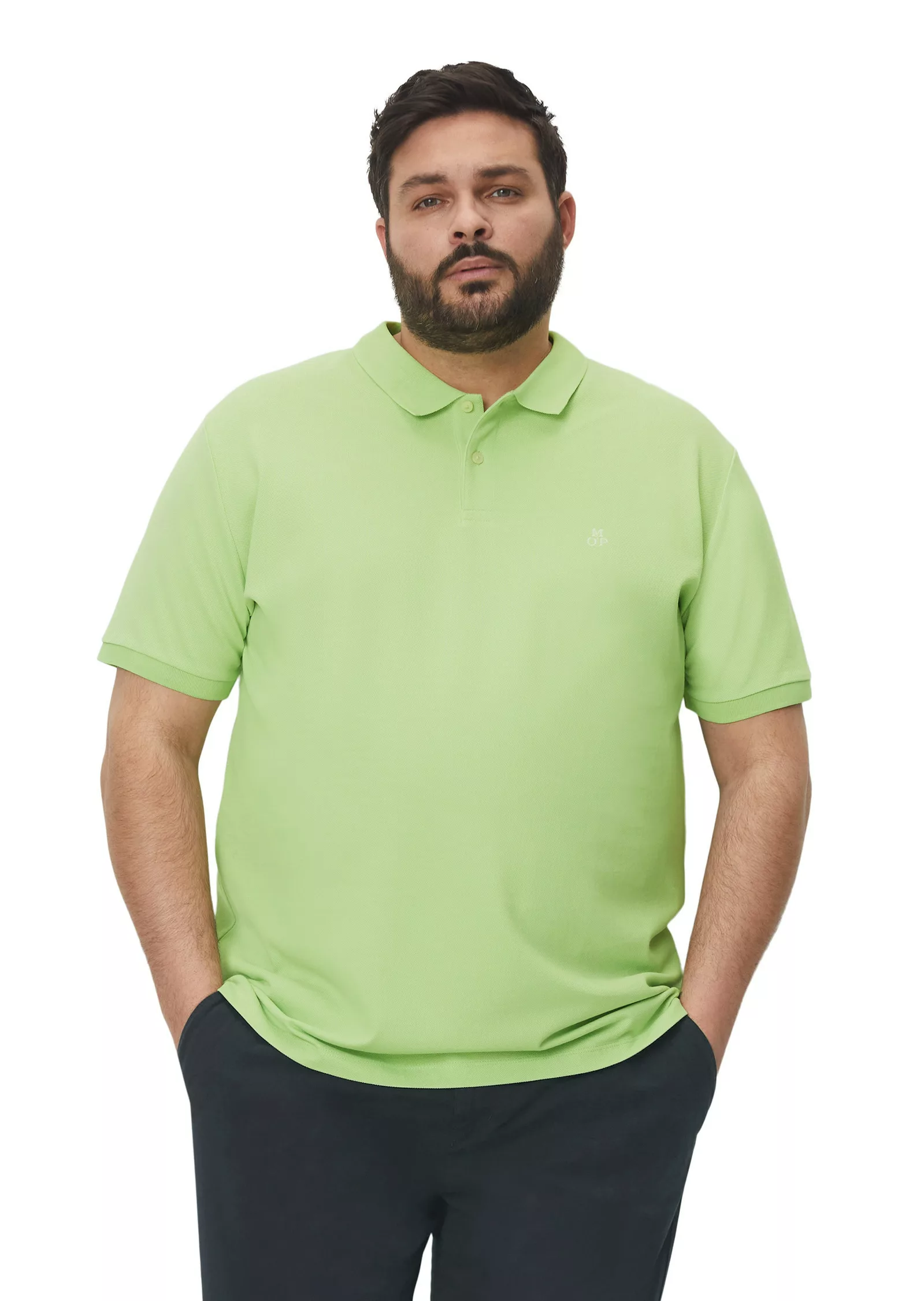 Marc OPolo Poloshirt "aus reiner Bio-Baumwolle" günstig online kaufen