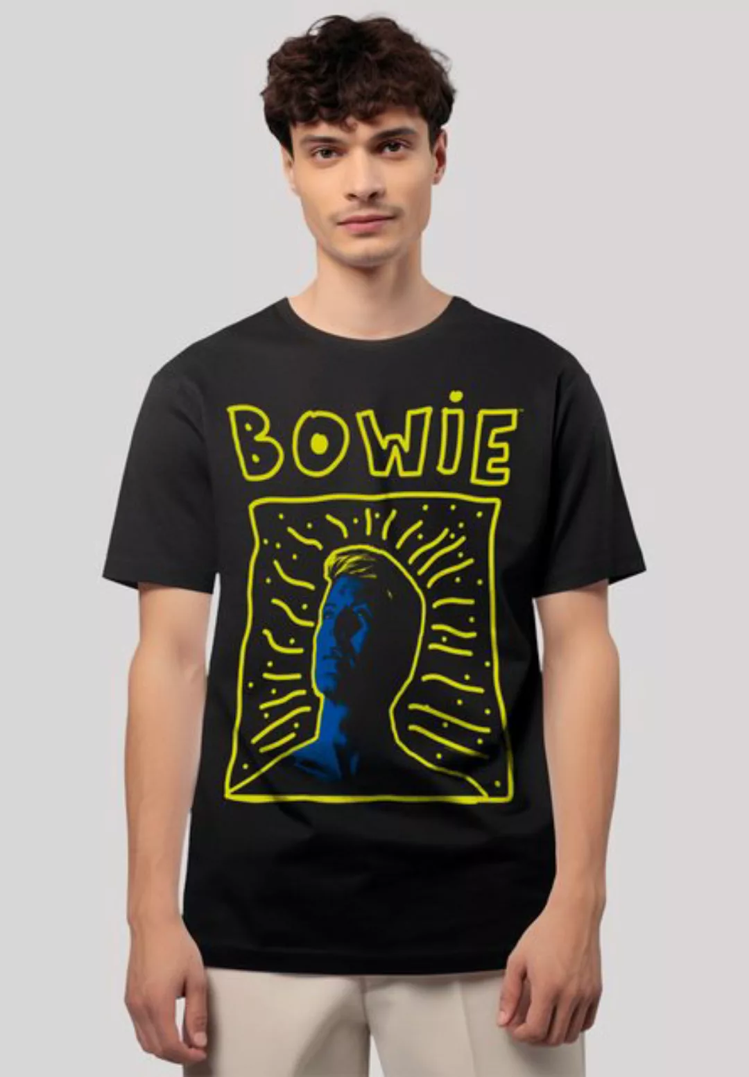 F4NT4STIC T-Shirt David Bowie 90s Frame Premium Qualität günstig online kaufen