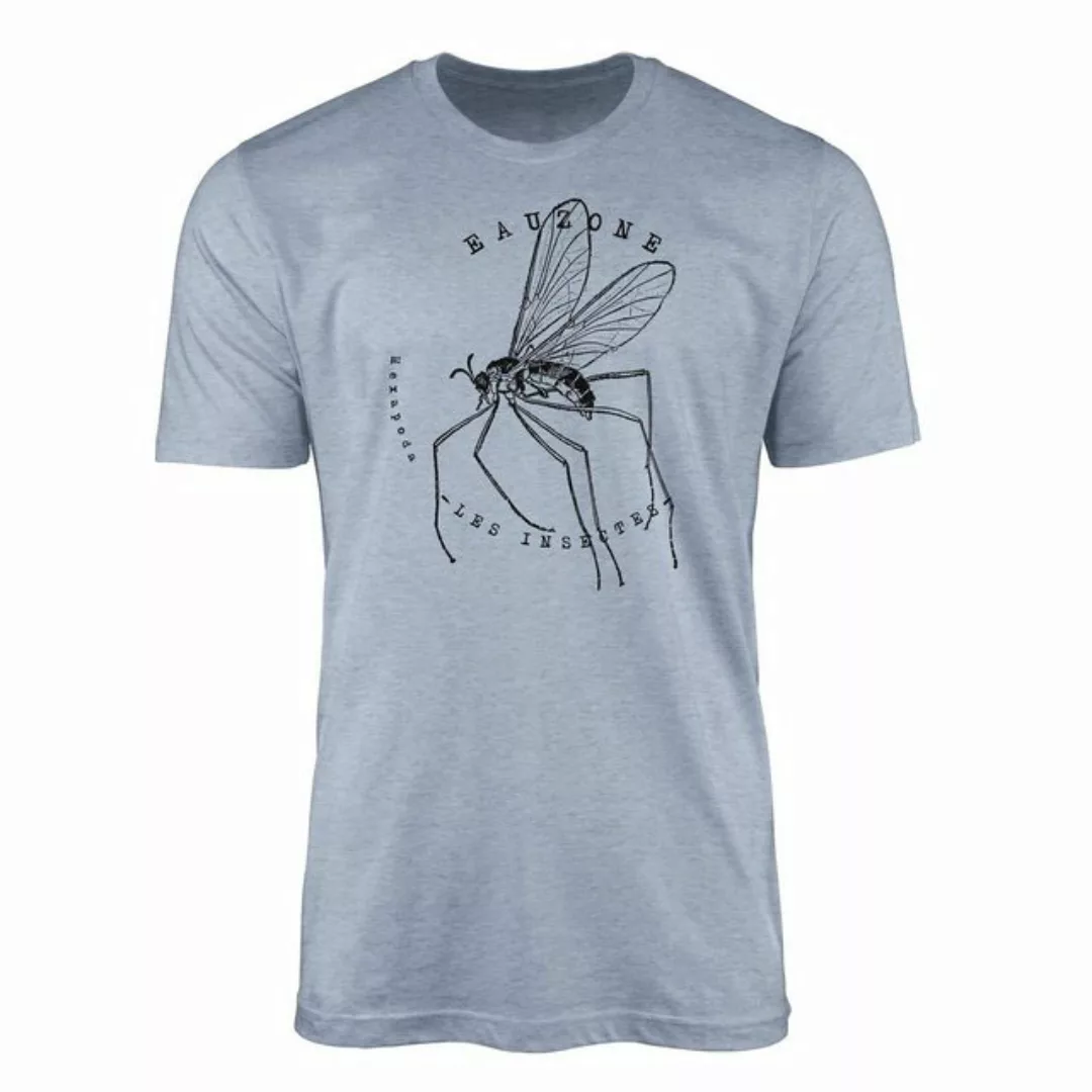 Sinus Art T-Shirt Hexapoda Herren T-Shirt Midge günstig online kaufen