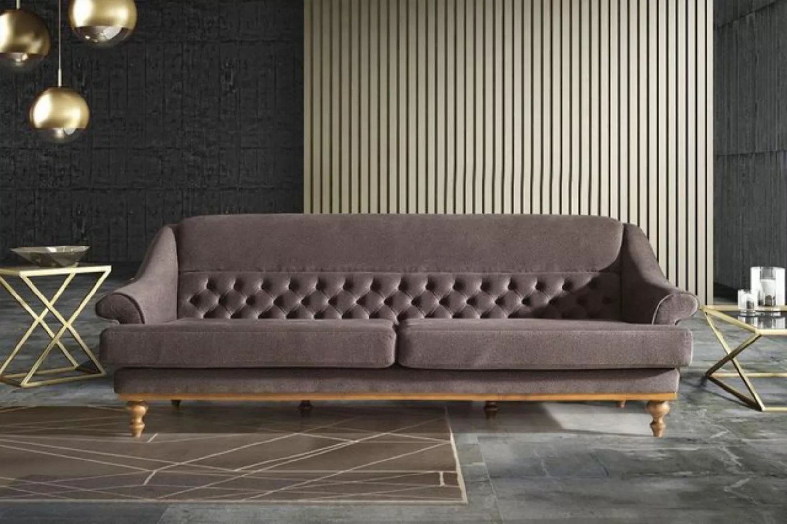 JVmoebel Sofa Modernes Wohnzimmer Sofa Designer 3-Sitzer Textilsofas, 1 Tei günstig online kaufen