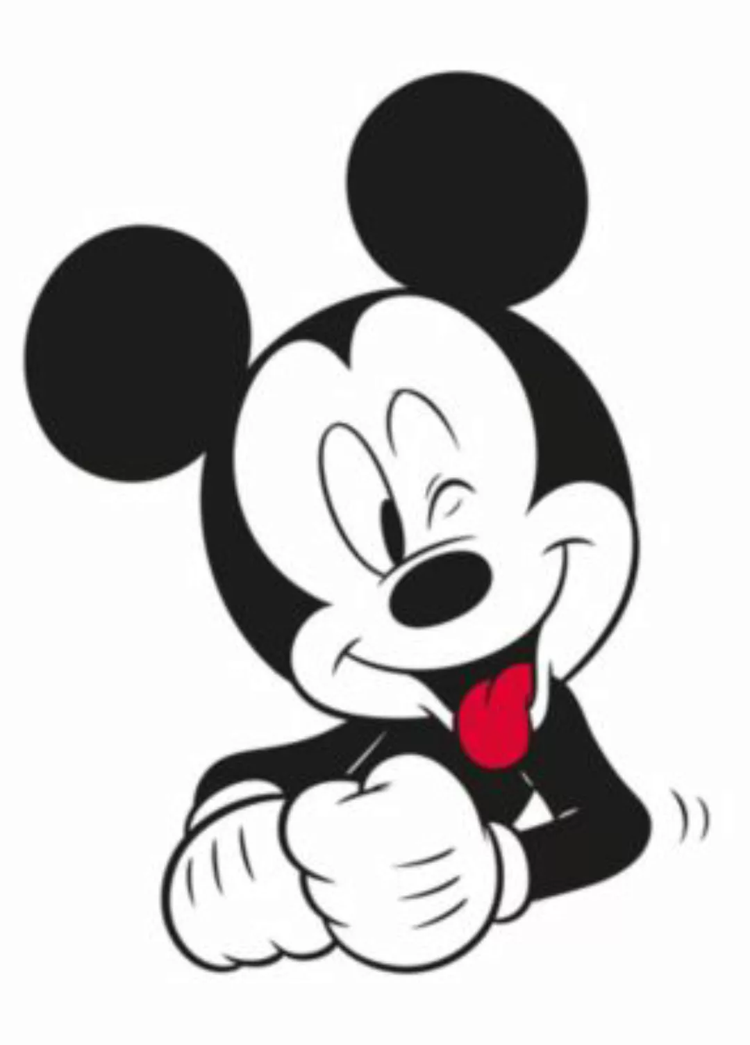 KOMAR Wandbild - Mickey Mouse Funny - Größe: 50 x 70 cm mehrfarbig Gr. one günstig online kaufen