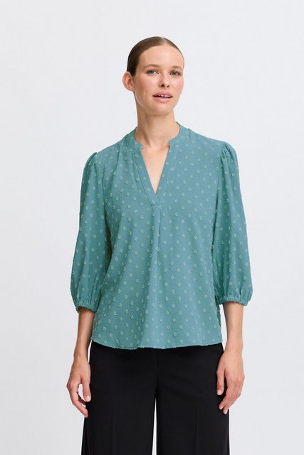 b.young Langarmbluse BYJELENA BLOUSE 2 - elegante Bluse mit kleinen Punkten günstig online kaufen