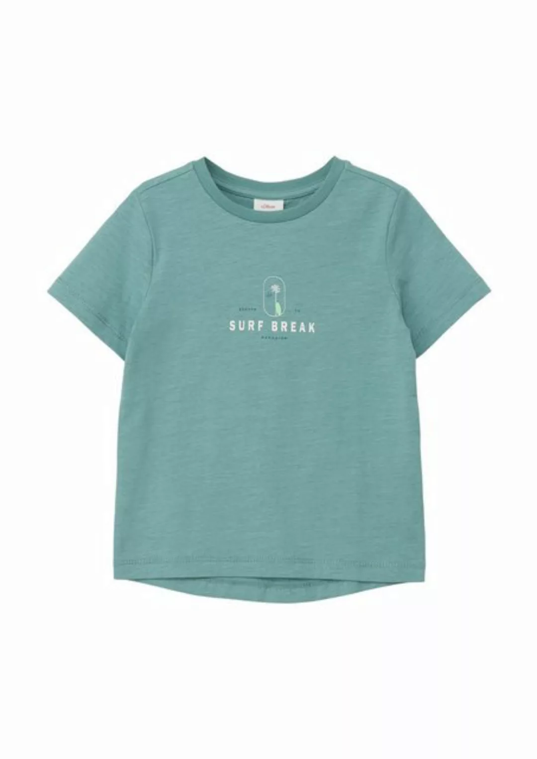 s.Oliver Junior T-Shirt mit Front- und Rückenprint günstig online kaufen