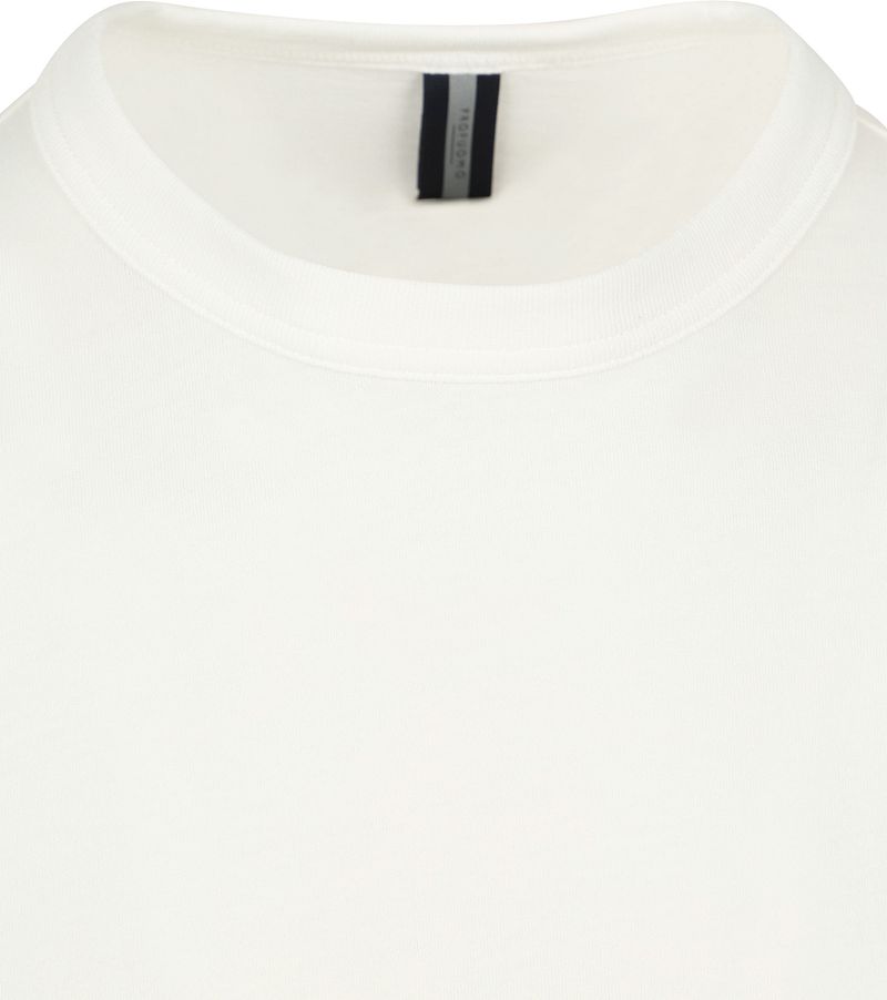 Profuomo Longsleeve T-Shirt Off White - Größe M günstig online kaufen