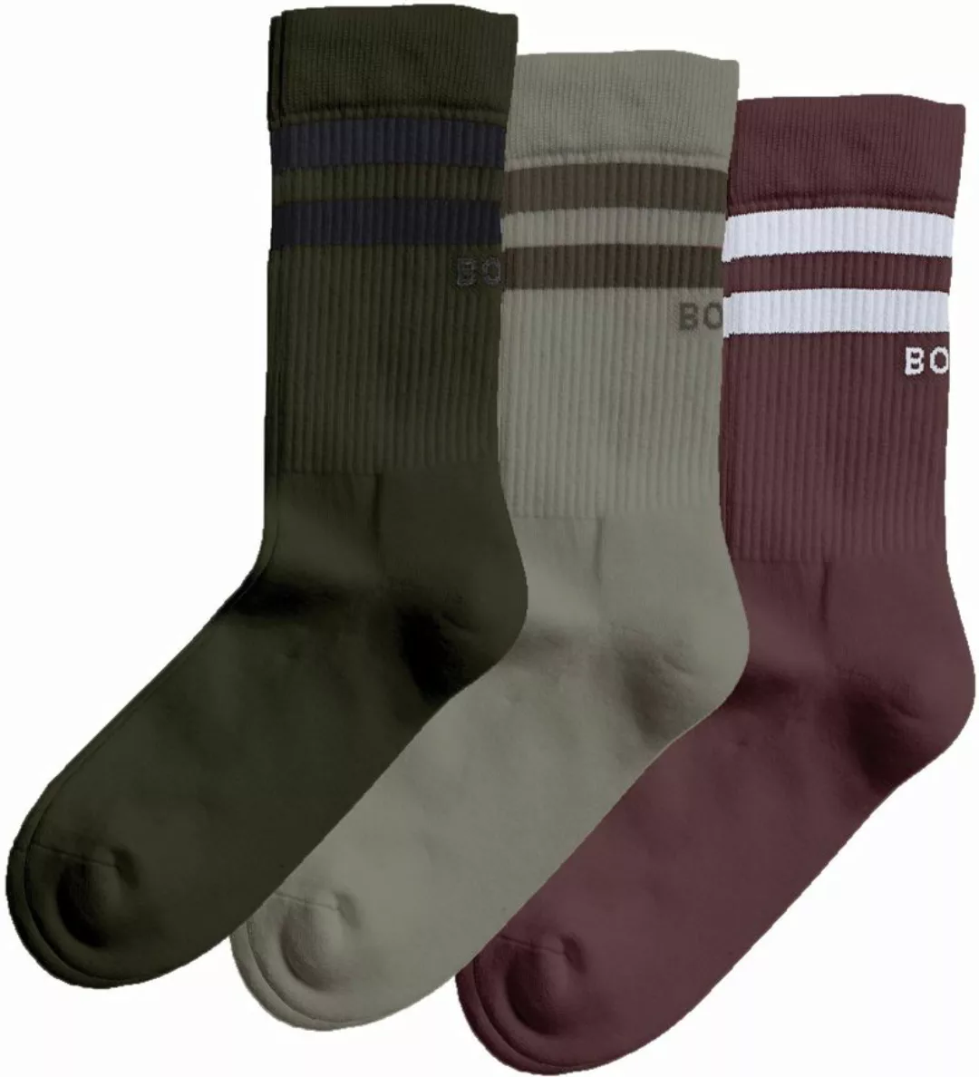 Bjorn Borg 3-Pack Socken Mehrfarbig  - Größe 41-45 günstig online kaufen
