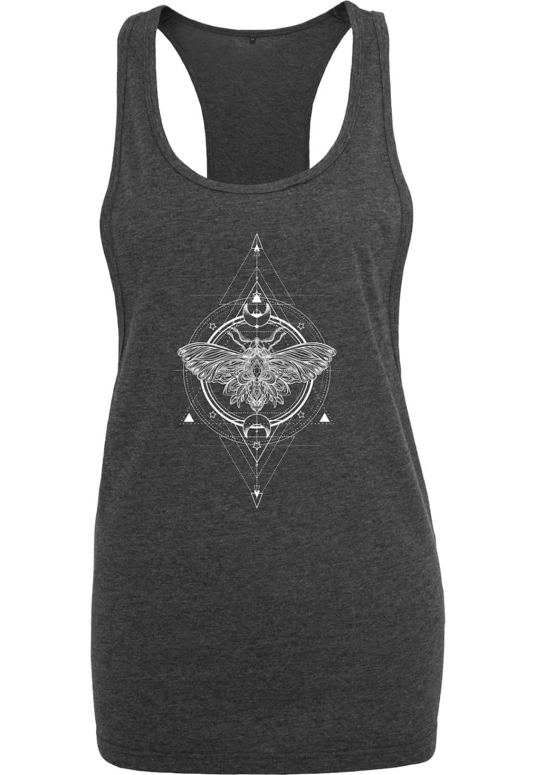 MisterTee Kurzarmshirt "MisterTee Damen Ladies Moth Tee", (1 tlg.) günstig online kaufen