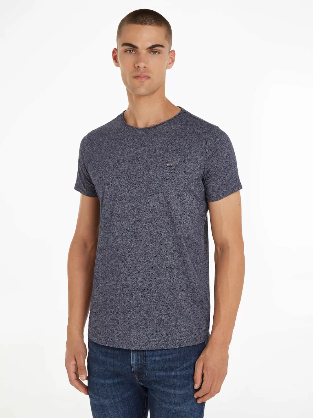 Tommy Jeans T-Shirt "TJM SLIM JASPE C NECK", Classics Slim Fit mit Markenla günstig online kaufen