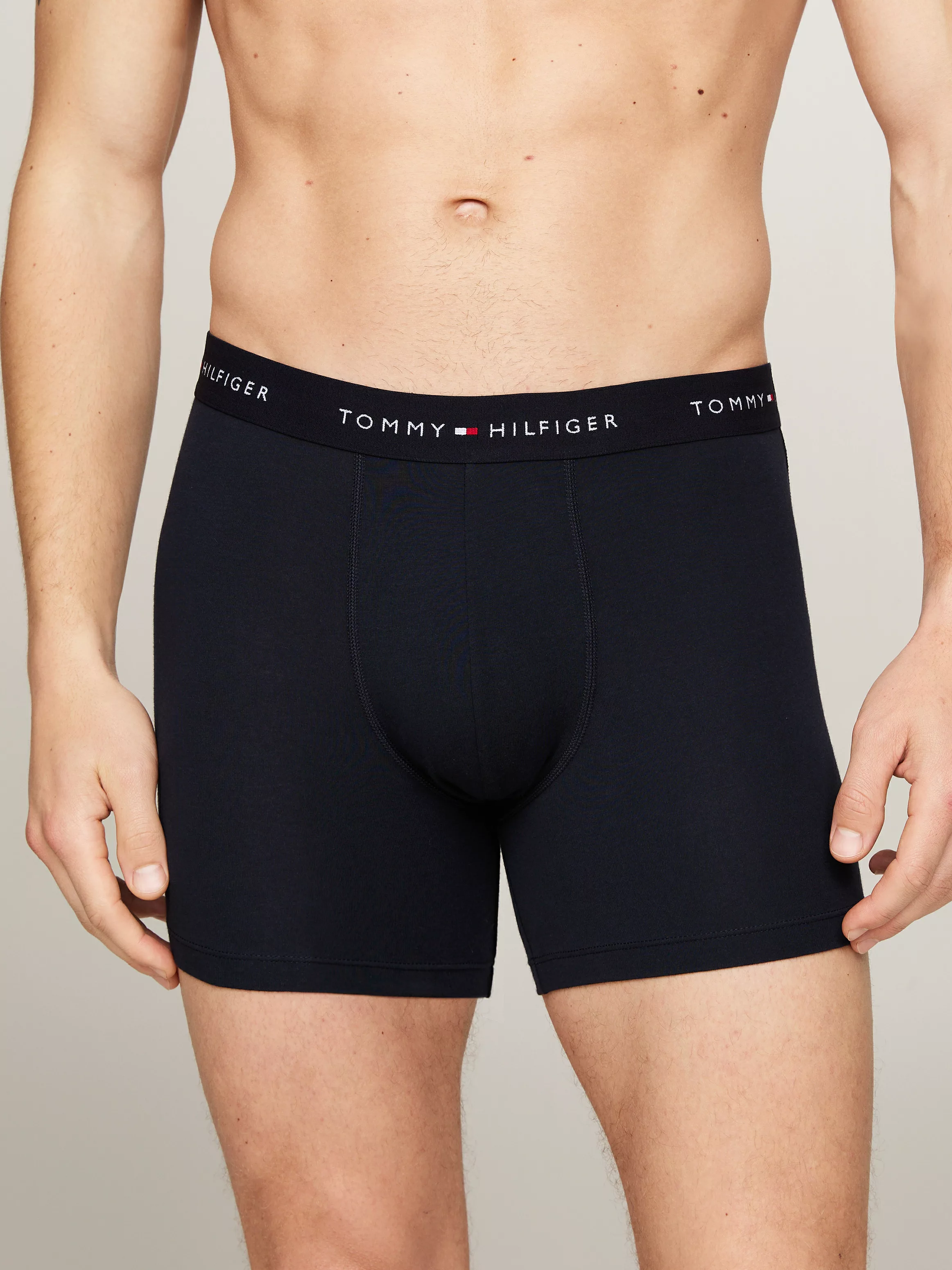 Tommy Hilfiger Underwear Boxer "3P BOXER BRIEF WB", (Packung, 3 St., 3er), günstig online kaufen