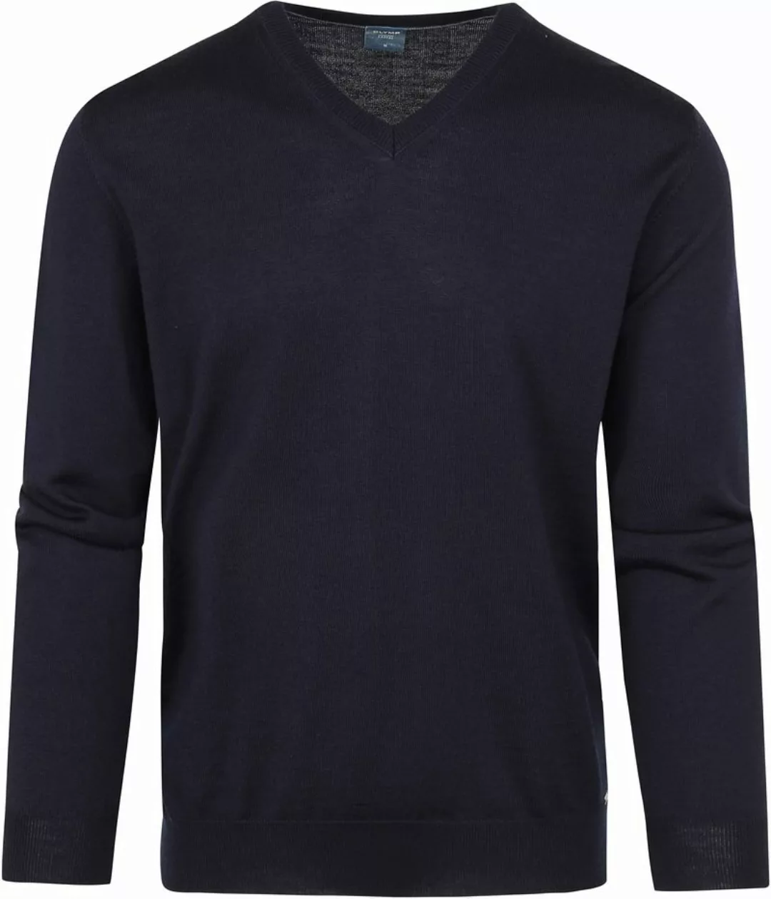 Olymp Casual Pullover Wolle Navy - Größe 3XL günstig online kaufen