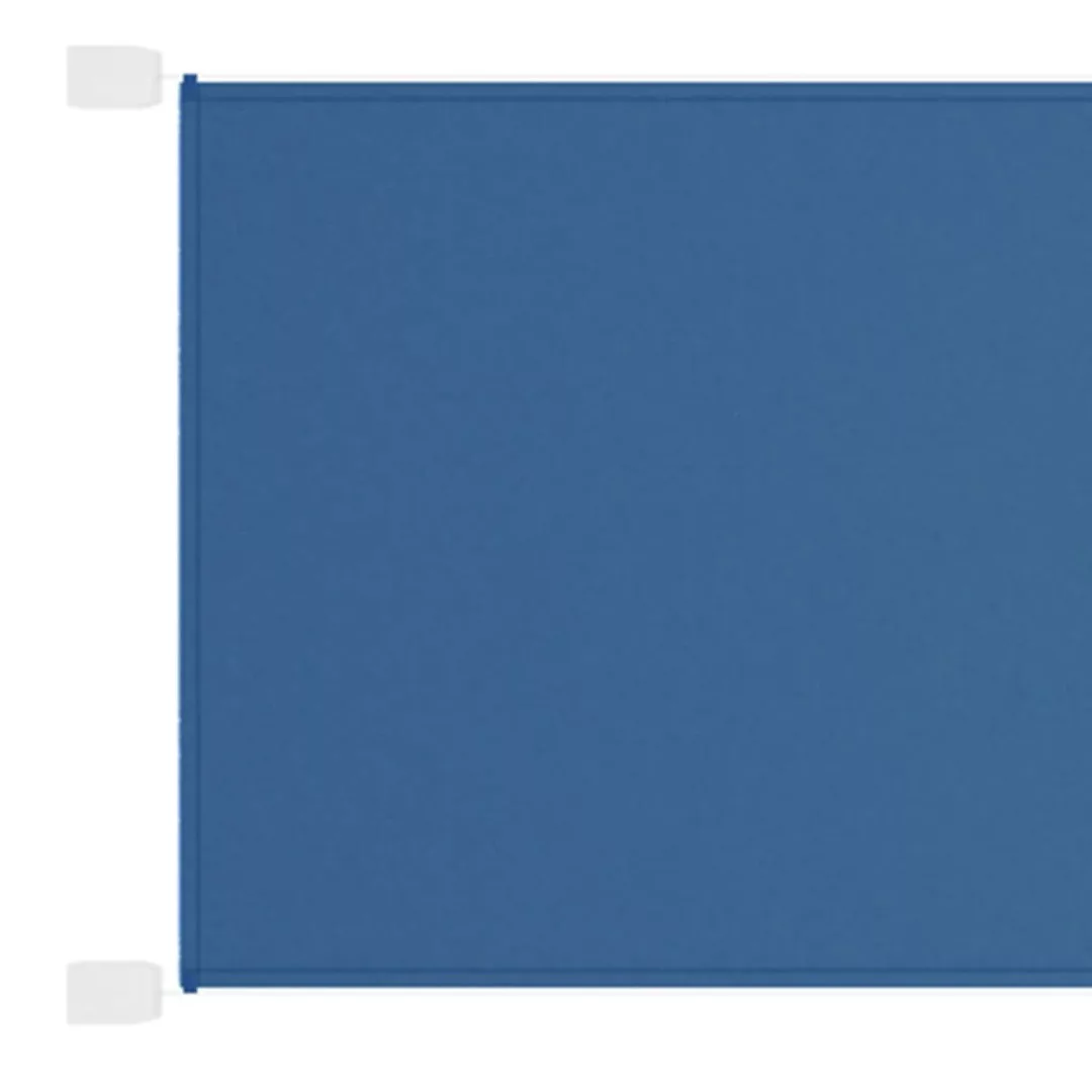 Vidaxl Senkrechtmarkise Blau 100x600 Cm Oxford-gewebe günstig online kaufen