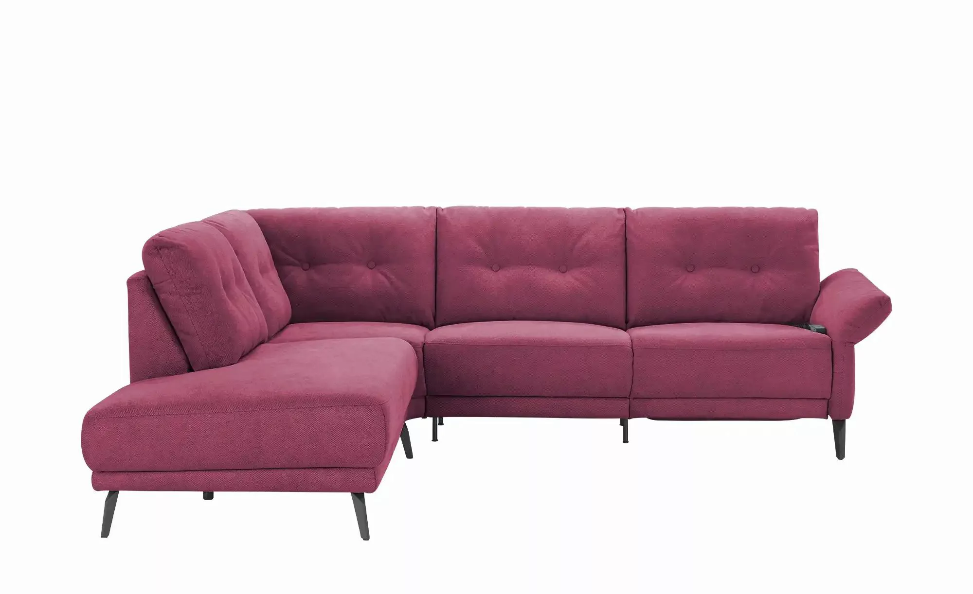 Jette Home Ecksofa   Scope  ¦ rot ¦ Maße (cm): B: 258 H: 88 T: 221.0 Polste günstig online kaufen