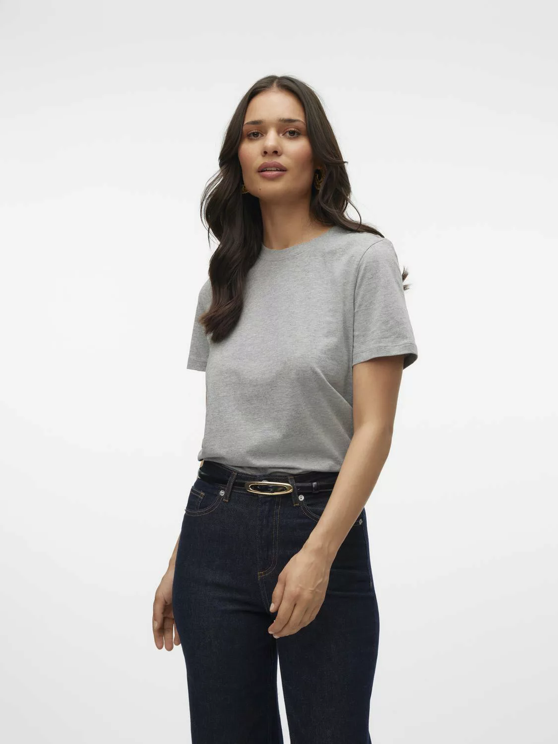 Vero Moda Kurzarmshirt VMPAULINA SS T-SHIRT GA JRS NOOS günstig online kaufen