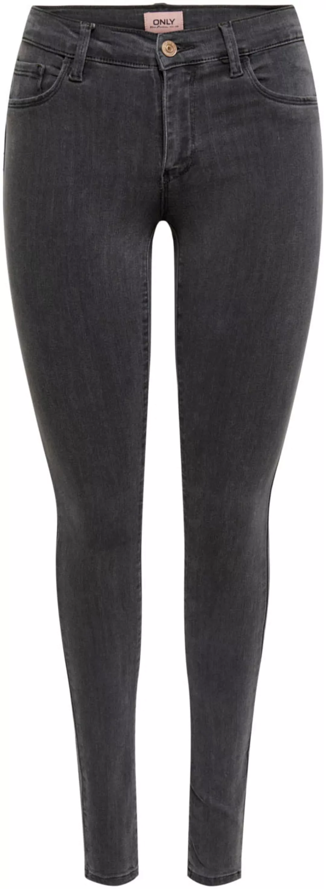 ONLY Skinny-fit-Jeans "ONLRAIN REG SKINNY JEANS DNM CRYOD655" günstig online kaufen