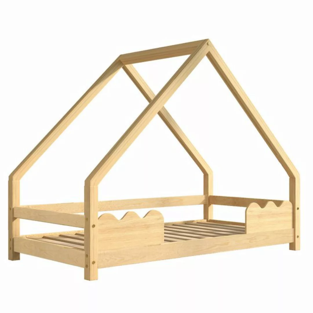 OKWISH Kinderbett Jugendbett Hausbett Holzbett Einzelbett (80x160cm ohne Ma günstig online kaufen