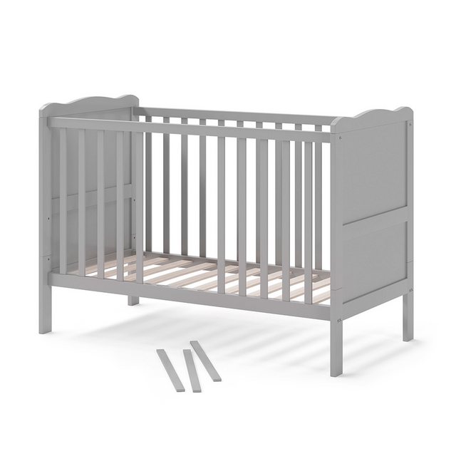 VitaliSpa® Babybett Tobi, Grau, 60x120 cm günstig online kaufen