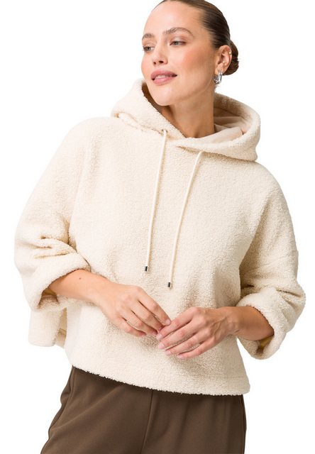 Zero Sweatjacke zero Sweatshirt Teddyfell mit Kapuze weiteres Detail günstig online kaufen