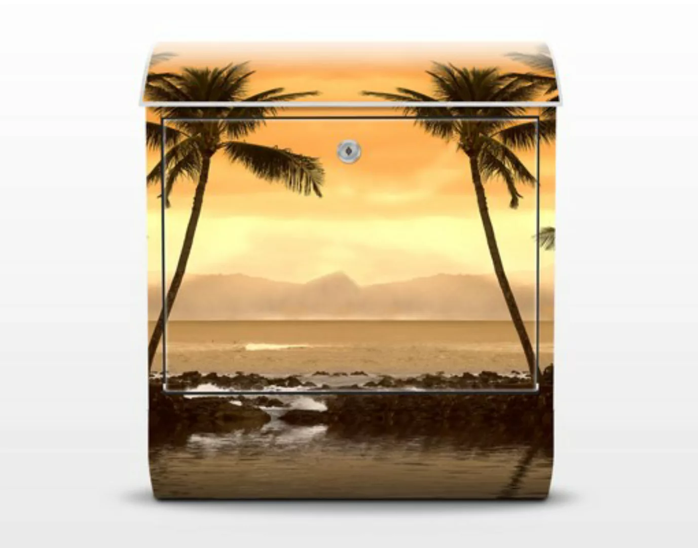 Briefkasten Natur & Landschaft Caribbean Sunset I günstig online kaufen