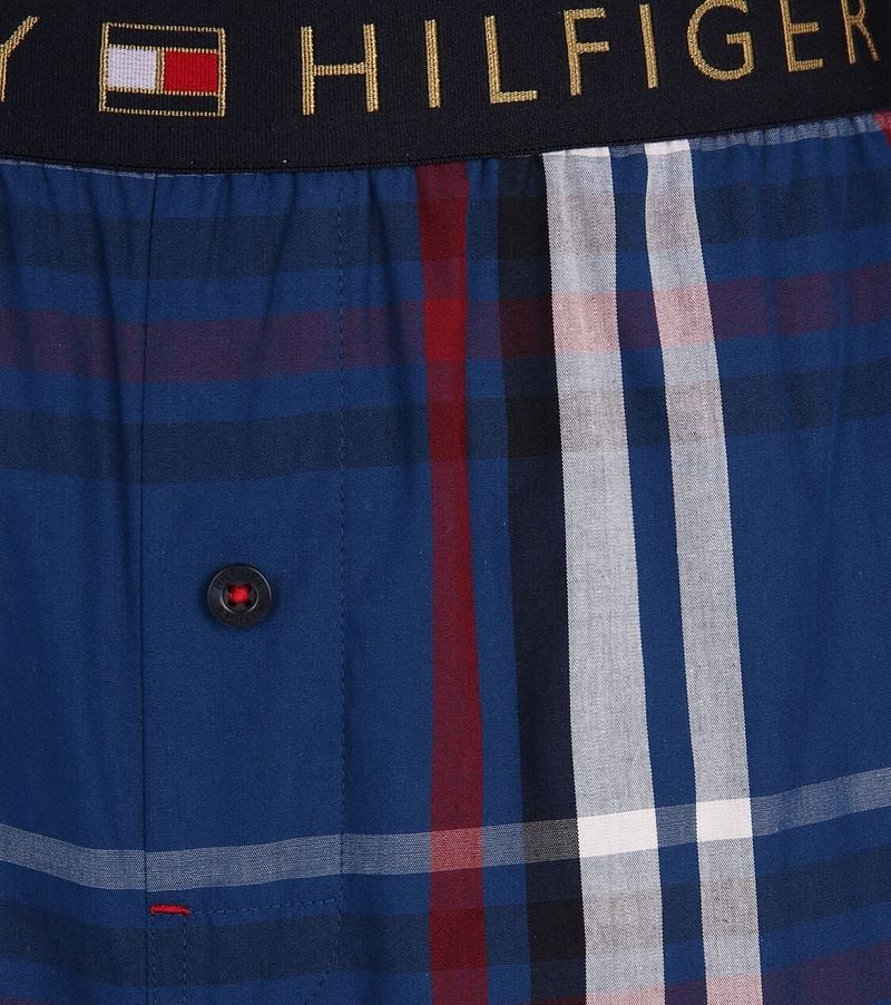 Tommy Hilfiger Pyjama Set Rot/Blau - Größe L günstig online kaufen