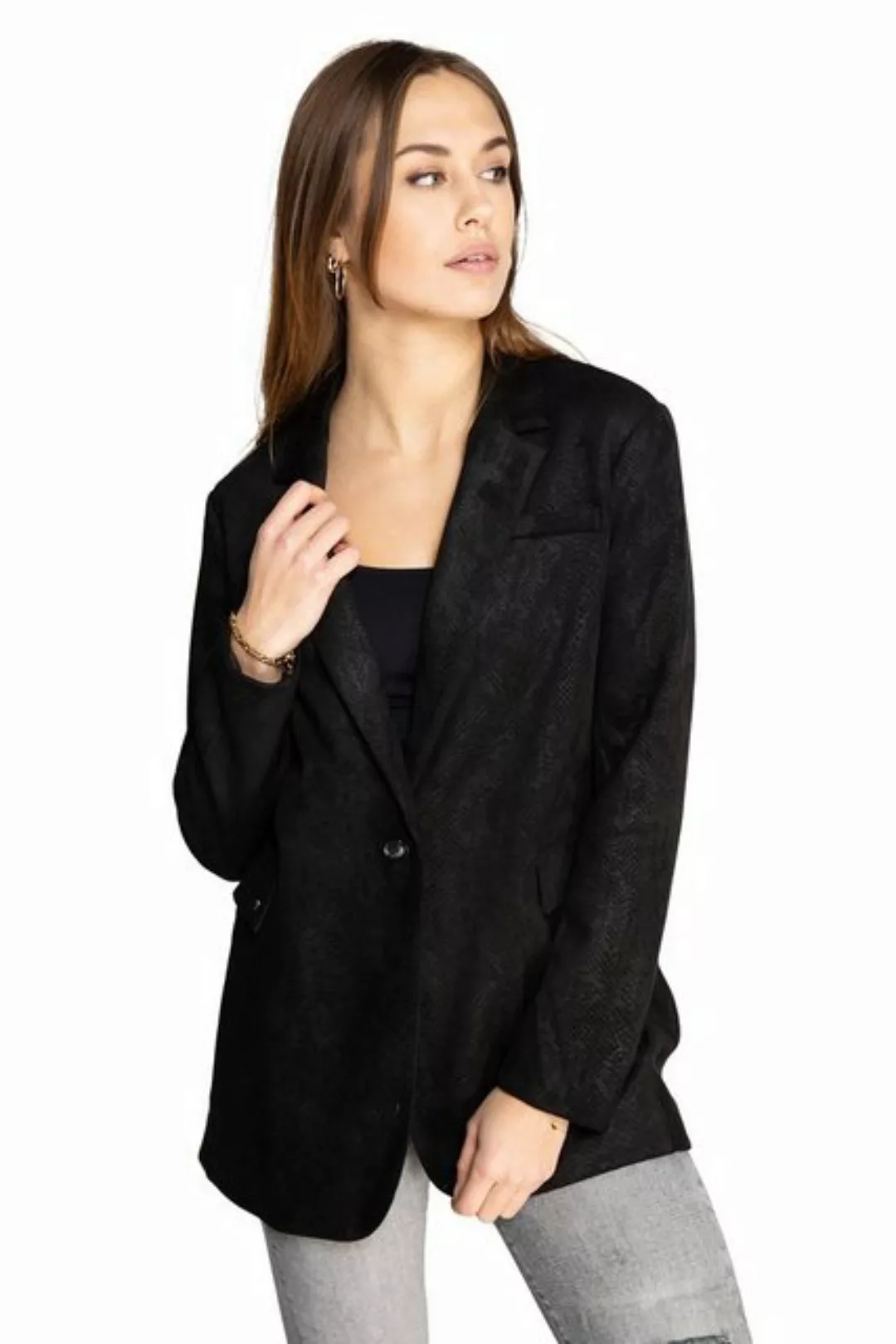 Zhrill Jackenblazer Blazer ELLIE Black angenehmer Tragekomfort günstig online kaufen