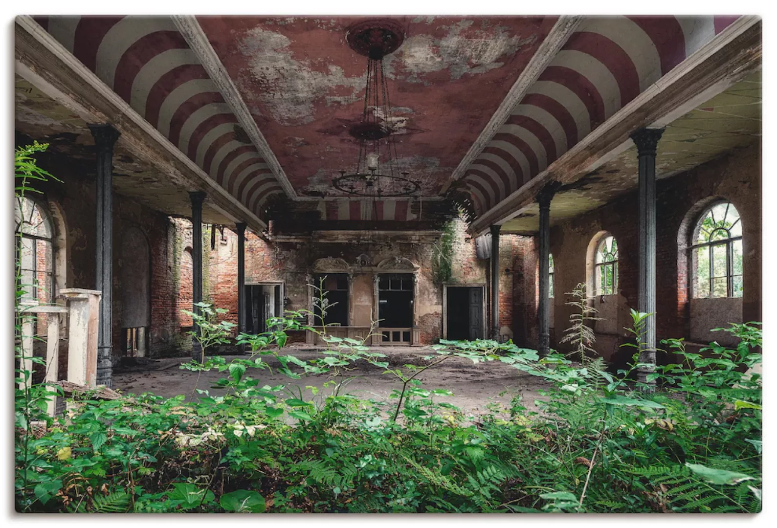 Artland Wandbild »Lost Places - Tanzsaal - verlassen«, Gebäude, (1 St.), al günstig online kaufen