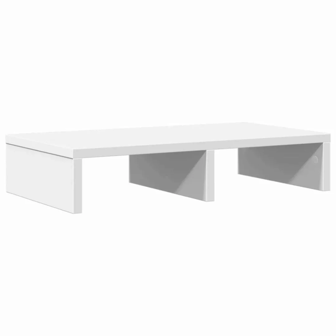 vidaXL Computertisch Monitorständer Weiß 50x27x10 cm günstig online kaufen