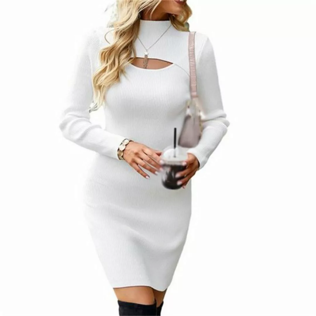 AFAZ New Trading UG Sommerkleid Sexy, schlankes, hüftlanges Kleid mit Stric günstig online kaufen